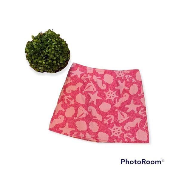 Lilly Pulitzer Reversible Wrap Skirt - 4 - Picture 1 of 7